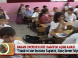 BAKAN EKER’DEN SÜT DAĞITIMI AÇIKLAMASI 04 05 2012