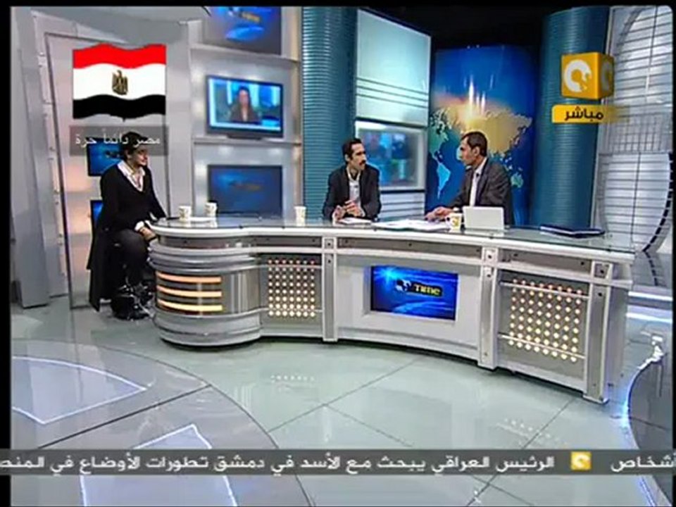 ثورة الغضب 2011 - يسري فوده : خالد أبو النجا - مجدي الجلاد