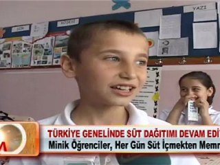 TÜRKİYE GENELİNDE SÜT DAĞITIMI DEVAM EDİYOR 04 05 2012