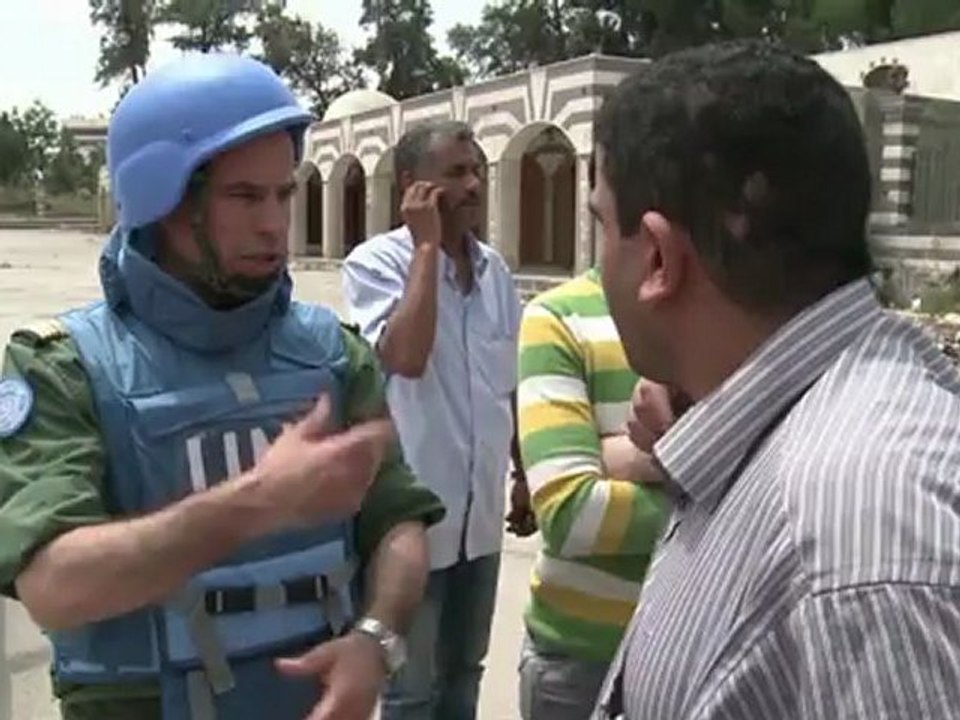 Unterwegs in den Rebellenvierteln von Homs