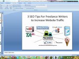 3 SEO Tips For Freelance Writers to Increase Website Traffic