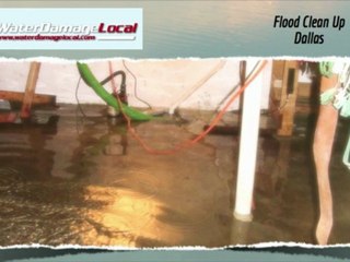 Dallas Flood Clean Up ~ Water Remediation & Repair