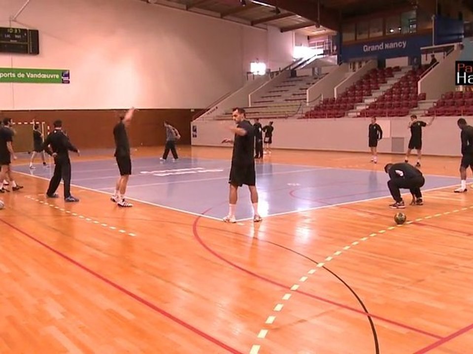 L'avant match Nancy vs PAUC (Aix Handball)