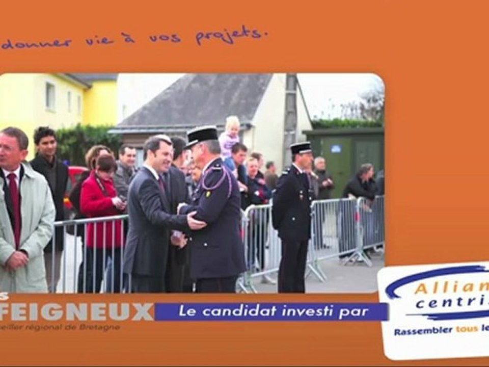 10 Mars Gilles Dufeigneux se rend à la Passation de commandement chez les pompiers