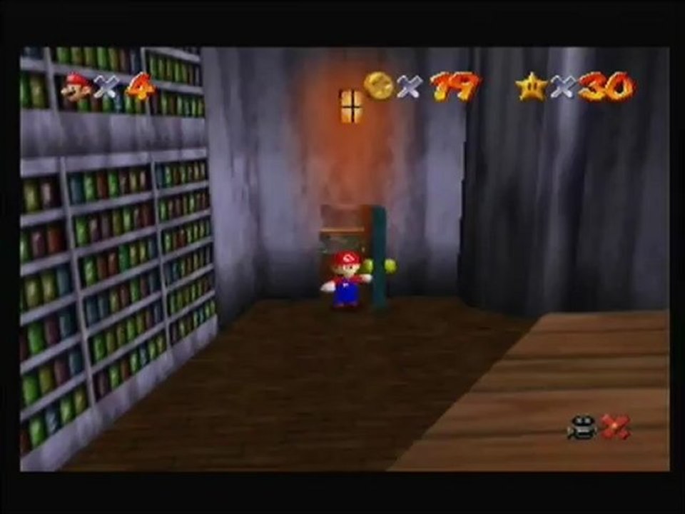 Walkthrough Super Mario 64 : Manoir de Big Boo (Partie 1)