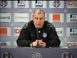 TFC vs OGCN  Itw Alain Casanova