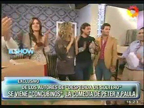 Pedro y Paula en Este es el Show (grabación Concubinos) - 02 de Mayo