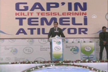 Silvan Barajı'nın temeli atıldı