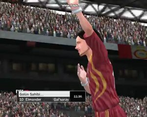 Galatasaray - Fenerbahçe Elmander Golll !!!