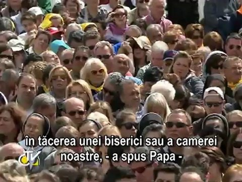 Benedict al XVI-lea: Rugăciunea, izvorul oricărei acţiuni