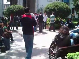 formasyon eylemi öncesi bahçede eylem çağırısı