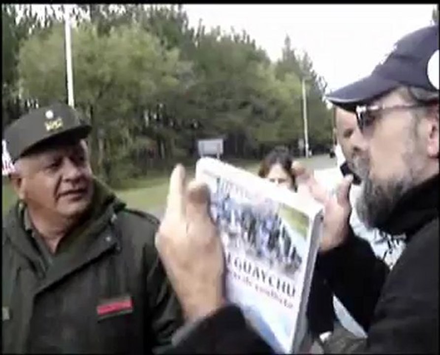 GENDARME SARGENTO LAPIDO ME IMPIDE LIBRE TRANSITO 29-04-2012
