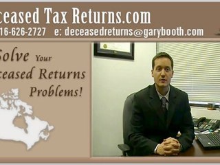 Clearance-certificate-death-canada.ca -Legal Responsibilities, Tax Returns