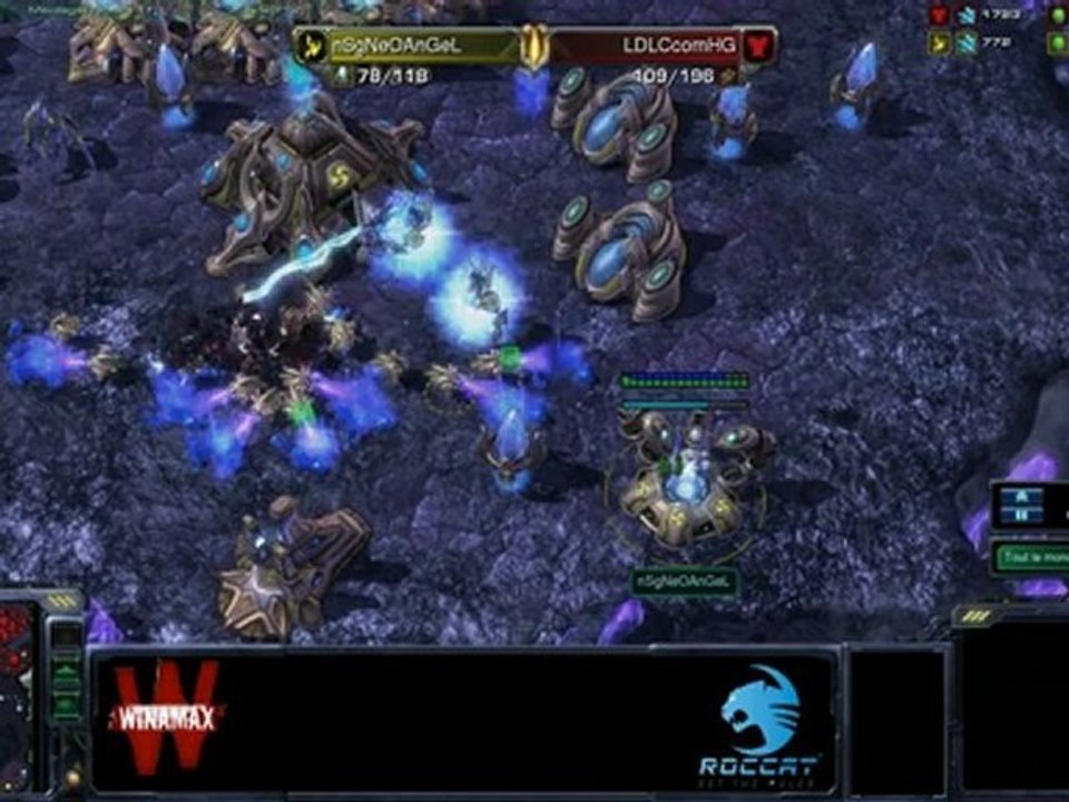 Petit replay entre aAamis - hG (T) vs NeOAnGeL (P)