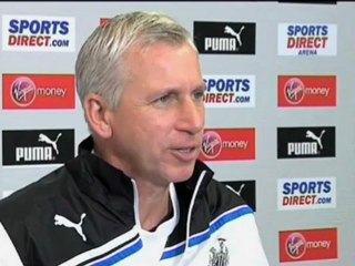 37e journée - Pardew : ‘’Nous sommes prêts contre City’’