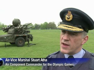 Britain shows off fire power ahead of Olympic Games