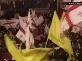 Thousands rally against Georgian president - 9 April 09