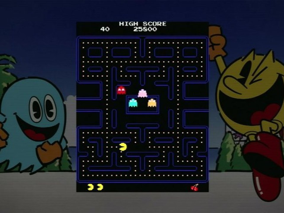Classic Game Room - PAC MAN for PS3 review (Namco Museum Essentials)