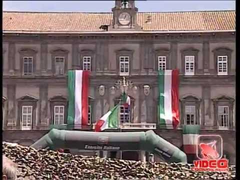 Napoli - In piazza del Plebiscito l'Esercito compie 151 anni (04.05.12)