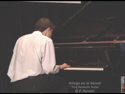 Samuel Côté - Allego en si bémol - GF Handel - Festival de Musique Classique de Pierre De-Saurel