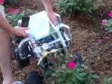 Unmanned Ground Vehicle Test 1 (rose bushes)