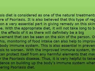 Recommended Psoriasis Diet For All Types Of Psoriasis