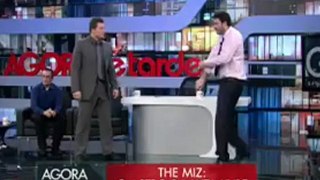 Entrevista de The Miz no Agora é Tarde [05/05/2012]