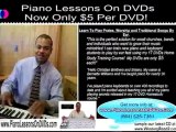 Piano Lessons On DVDs For Only $5 Per DVD