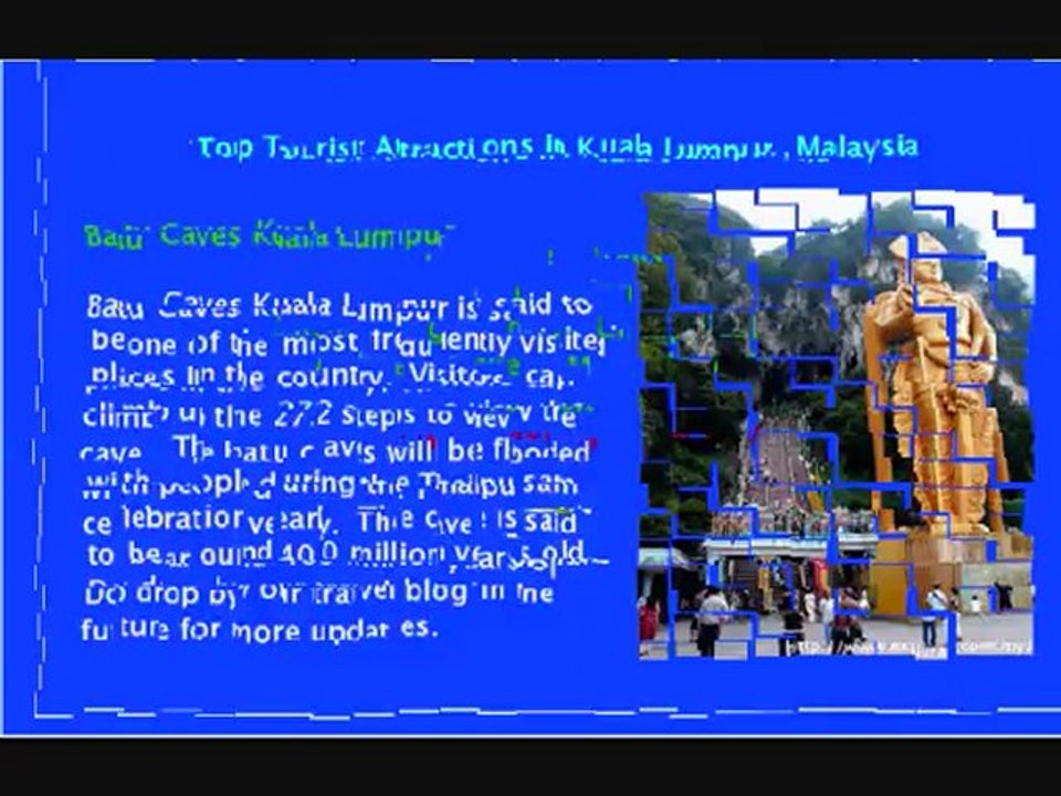 Top Tourist Attractions in Kuala Lumpur Malaysia