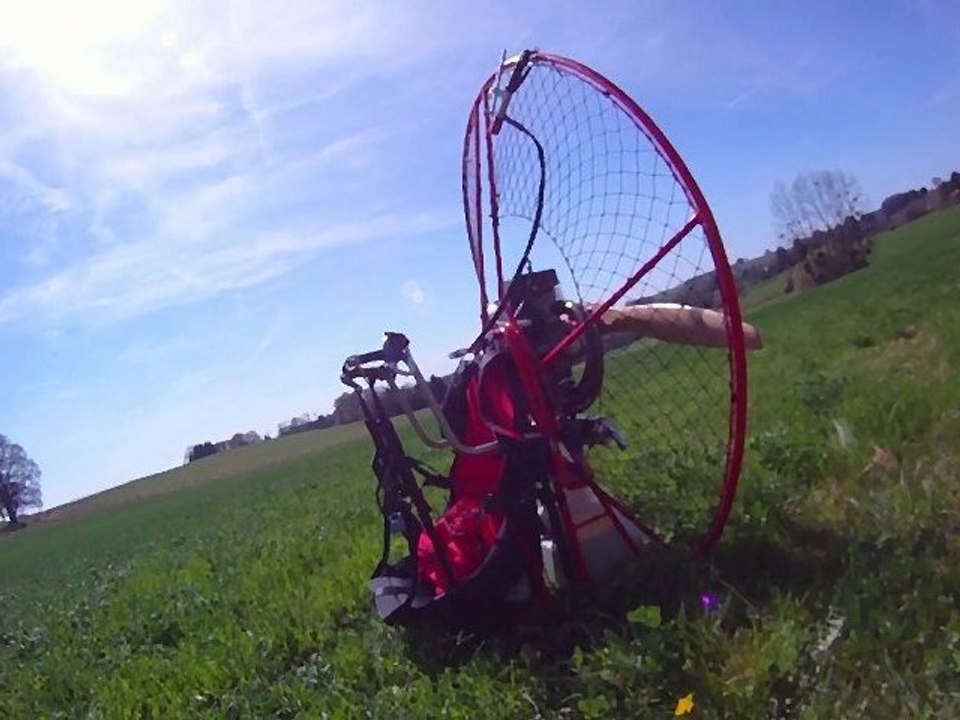 Teaser paramoteur en Limousin