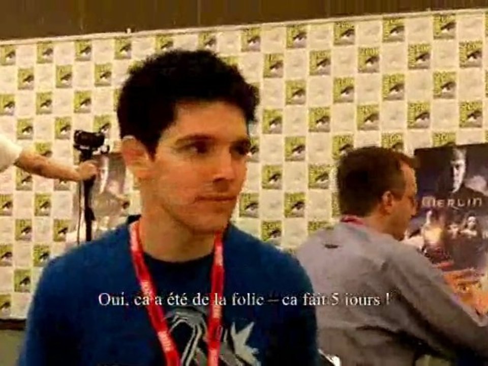 Merlin Colin Morgan Interview -- San Diego ComicCon 2010