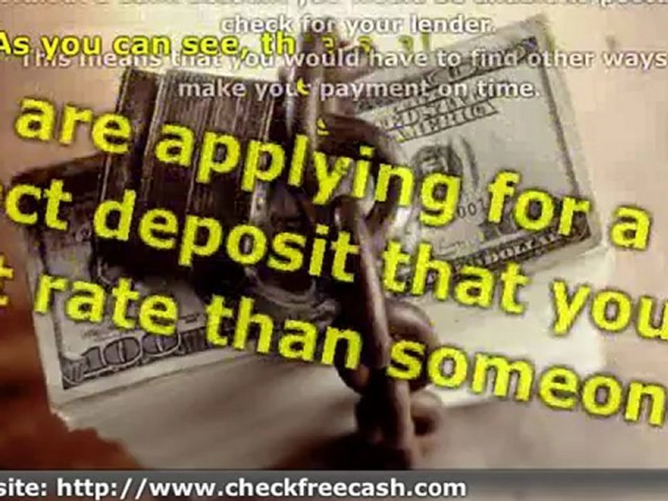 Payday Loan Without Direct Deposit