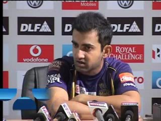 Gautam Gambhir pre match PC 5May