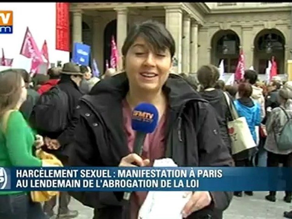 Abrogation de la loi sur le harcèlement sexuel : manifestations à Paris