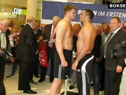Alexander Dimitrenko - Kubrat Pulev: Weigh-in