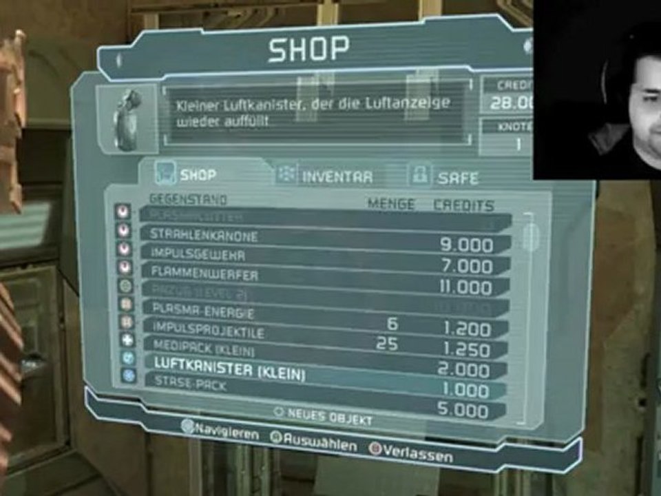 Let`s Play Dead Space 1 Webcam Part#09