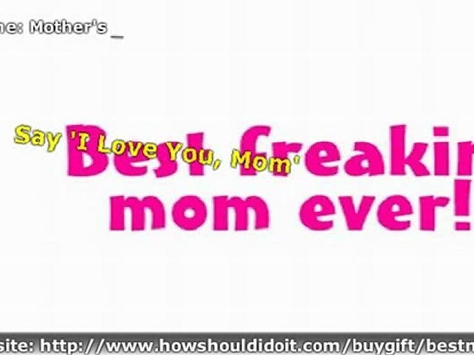 Cheap gift ideas for mom