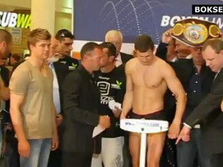 Robert Stieglitz - Nader Hamdan: Weigh-in