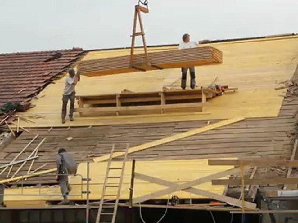 Travaux Toit La Basse Prénovel Famille Piard