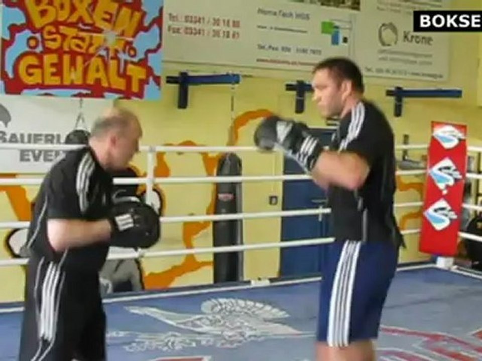 Kubrat Pulev - workout before facing Alexander Dimitrenko