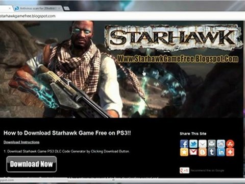 Get Free Starhawk Game Crack - PS3