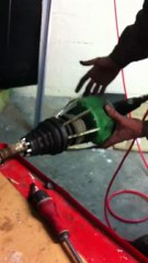 Montage soufflet cardan universel