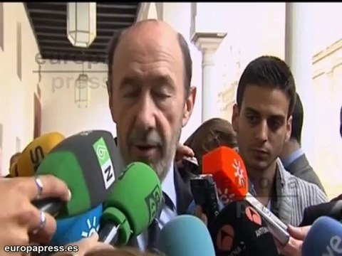 Rubalcaba cree que Griñán será un gran presidente