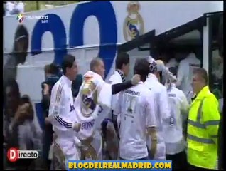 Celebración 32º Liga del Real Madrid