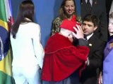Lula fait docteur honoris causa à Rio: 
