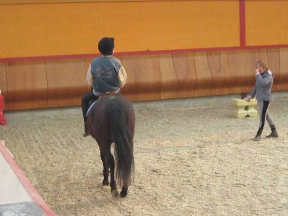 Avril 2010 : équitation avec Séverine