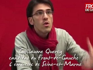 Entretien avec Guillaume Quercy (Front-de-Gauche)