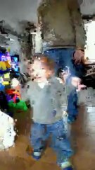 Première traversée de salon pour Jules