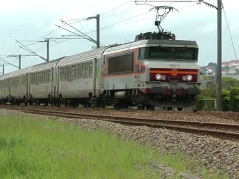 Trois trains,trois livrées