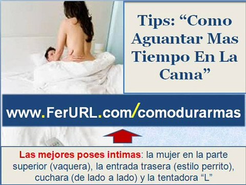 Metodos para aguantar mas tiempo durante el coito | Como aguantar mas en la cama